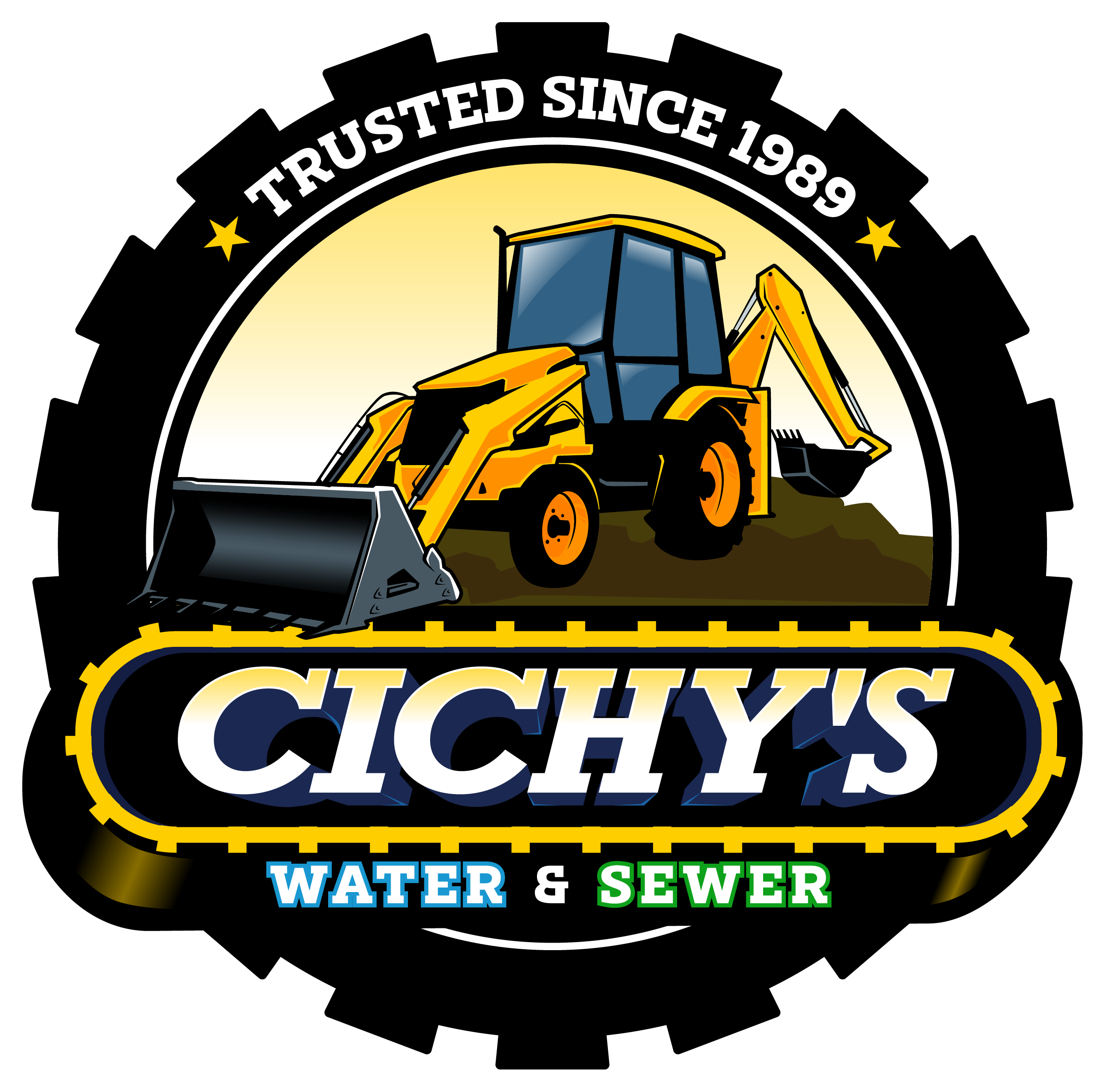 Cichy's Water & Sewer logo