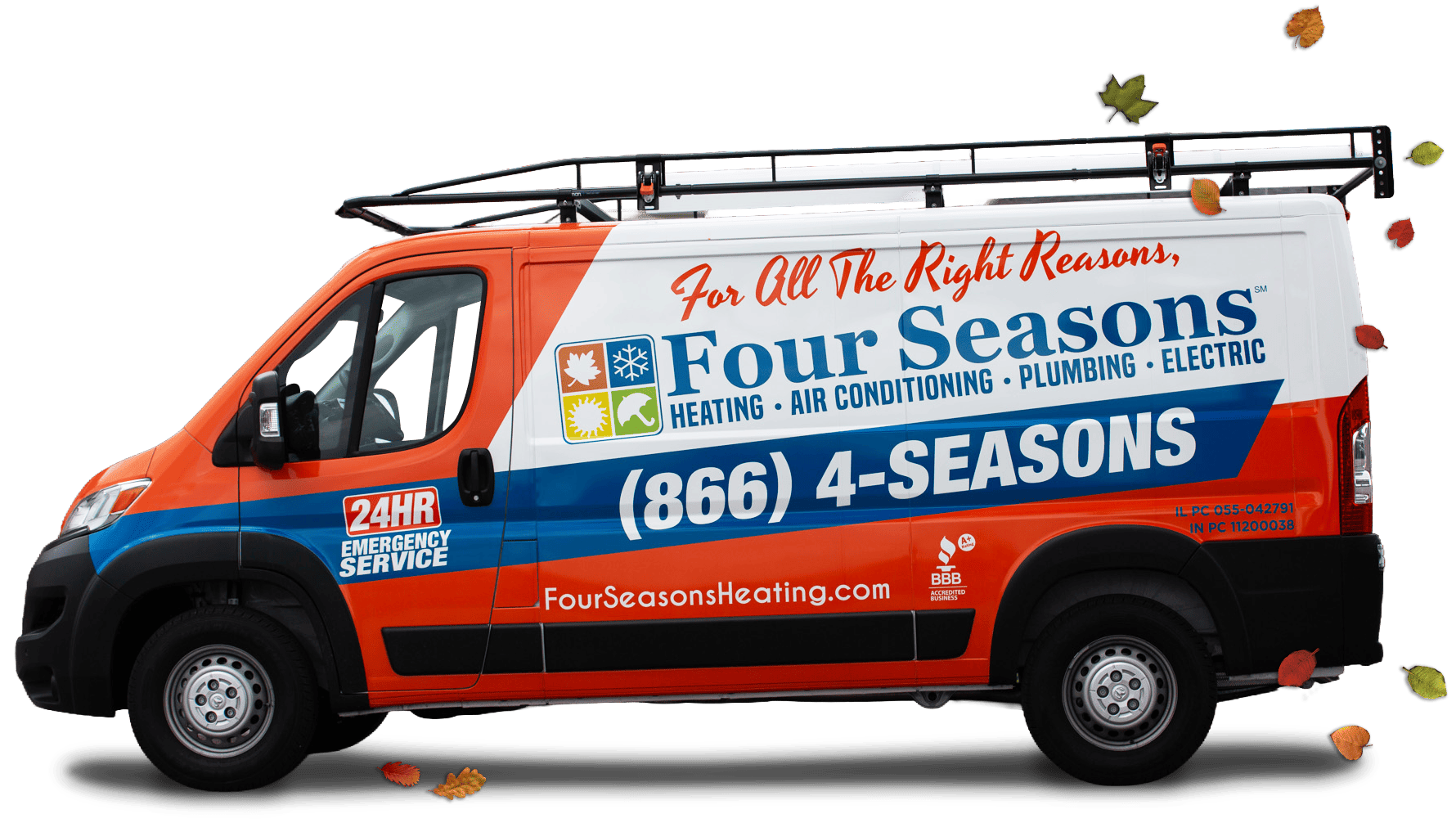 Four Seasons Heating, Air Conditioning, Plumbing, Sewer & Electric