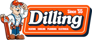 Dilling Heating, Cooling, Plumbing & Electrical logo