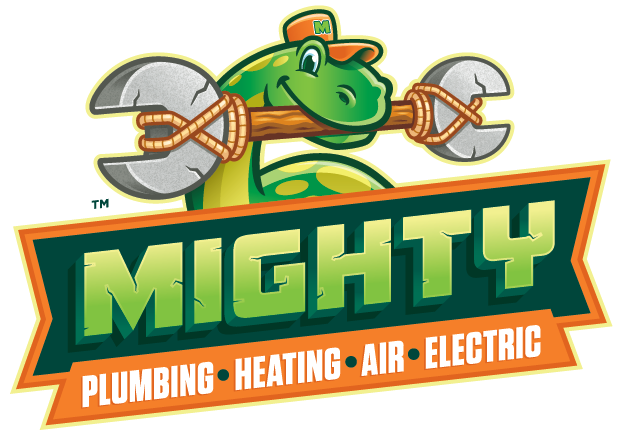 Mighty Plumbing Heating Air and Electric logo