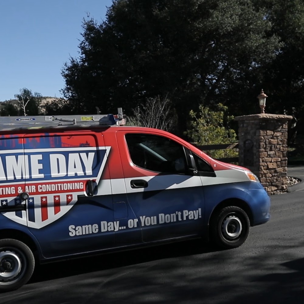 Same Day Heating, Cooling, Plumbing